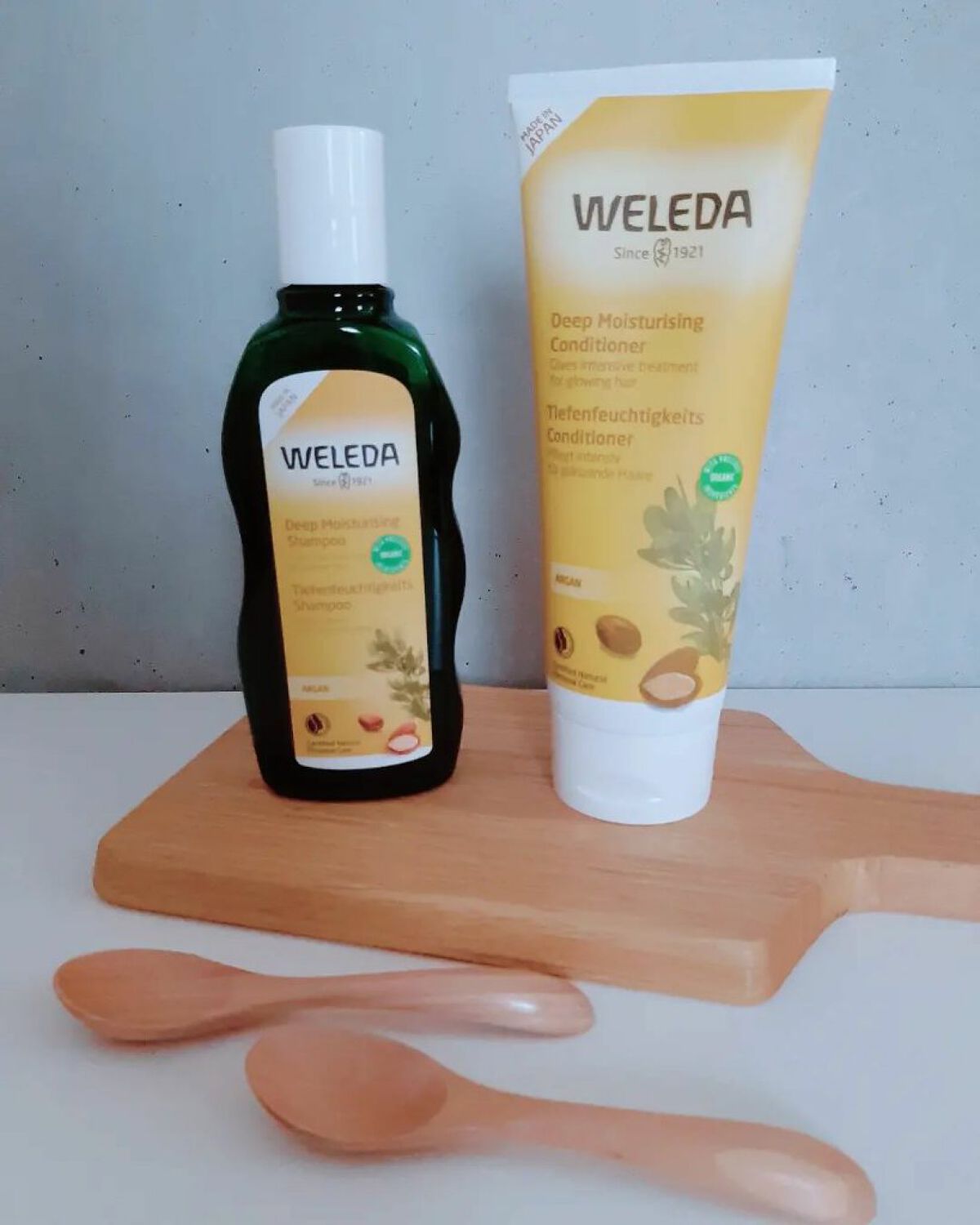 アルガン ヘアシャンプー/ヘアコンディショナー/WELEDA/市販シャンプーを使ったクチコミ(1枚目)