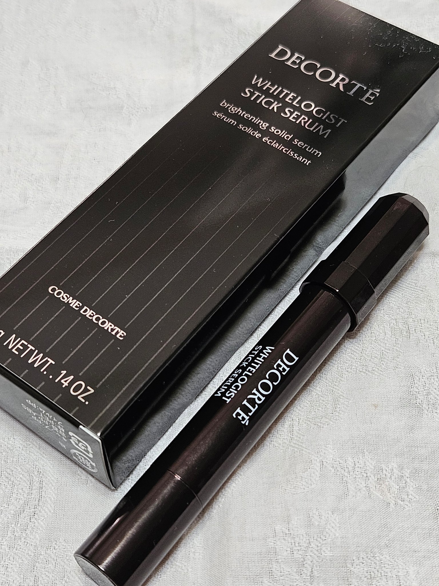 試してみた】ホワイトロジスト スティックセラム DECORTÉの効果・肌質