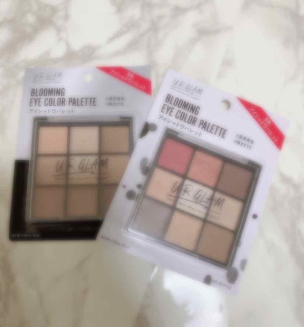 UR GLAM BLOOMING EYE COLOR PALETTE/U R GLAM/アイシャドウパレットを使ったクチコミ(1枚目)