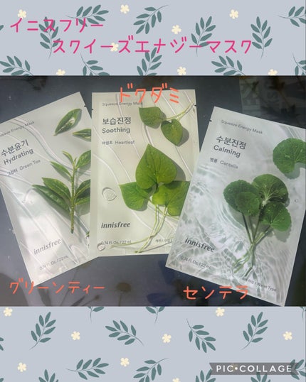 スクイーズ マスクシート/innisfree/シートマスク・パックを使ったクチコミ(1枚目)