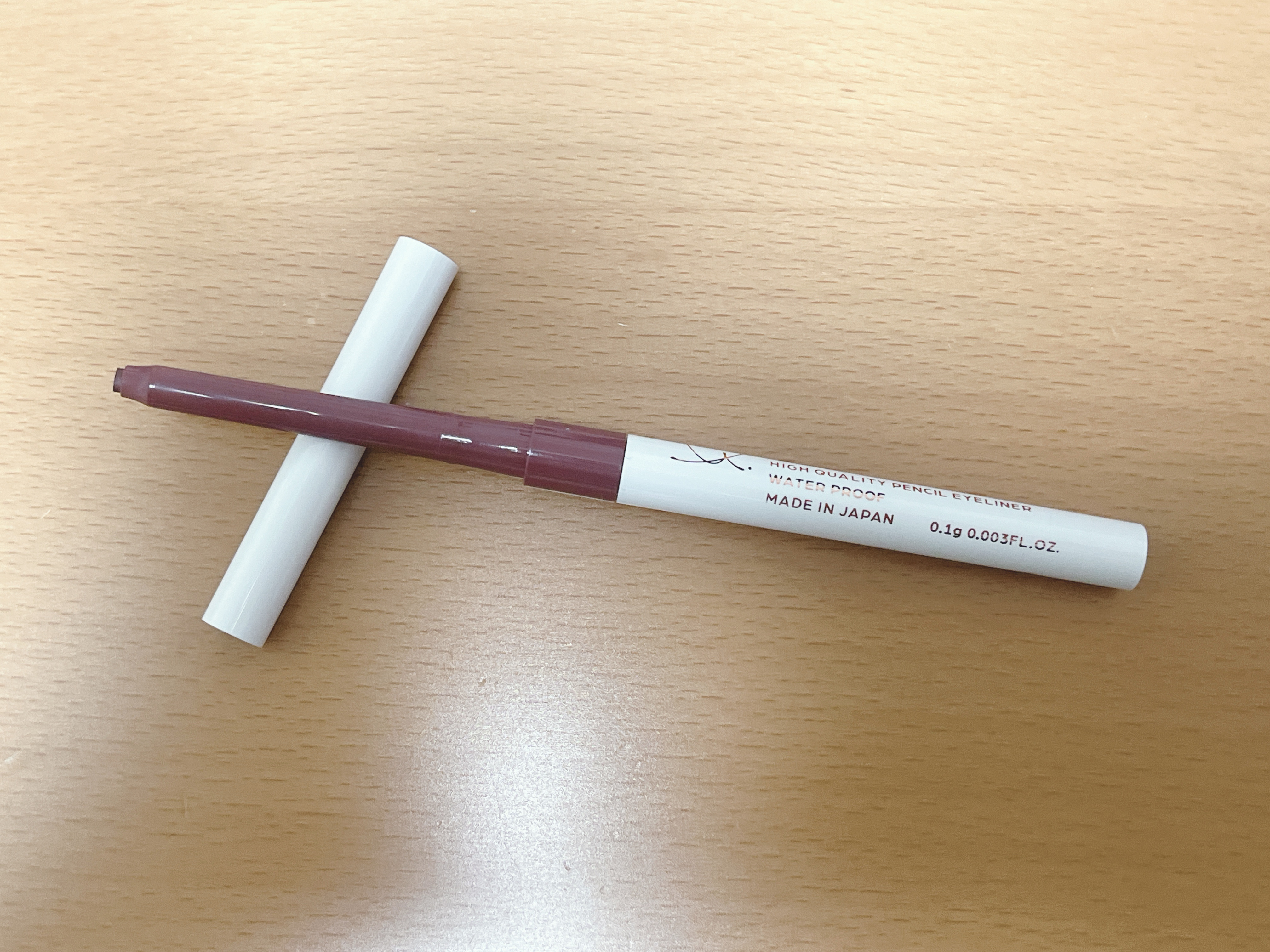 クリームフィットペンシル＜アイライナー＞ ロージィブラウン/ラブ・ライナー/ペンシルアイライナーを使ったクチコミ（2枚目）