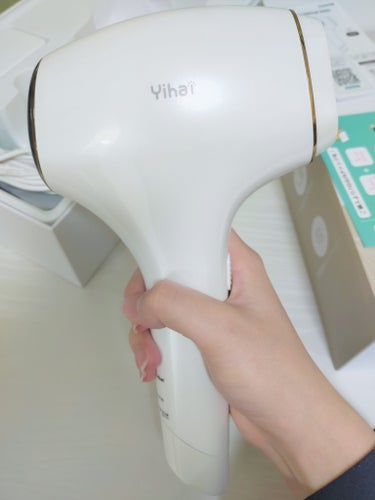 Yihai サファイア冷感脱毛器/YIHAI/ボディケア美容家電を使ったクチコミ（3枚目）