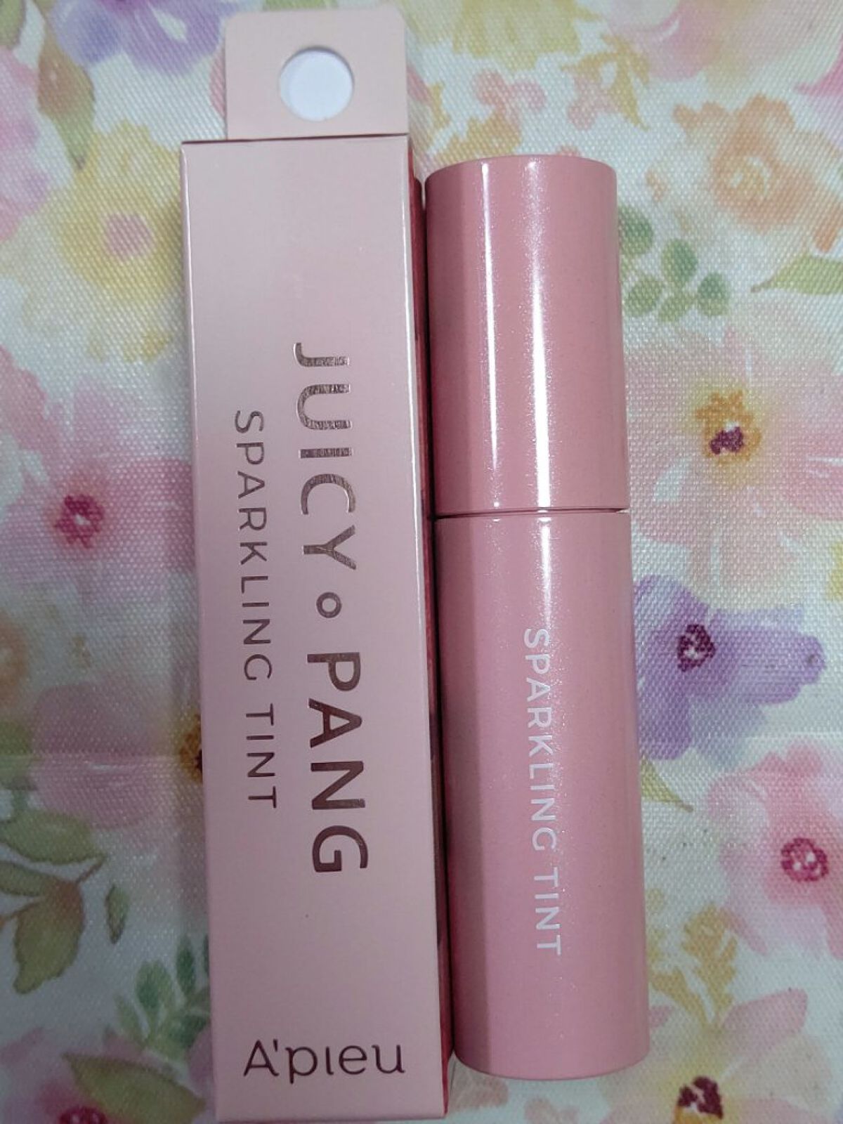 アピュー ジューシーパン スパークリングティント/A’pieu/口紅を使ったクチコミ（1枚目）