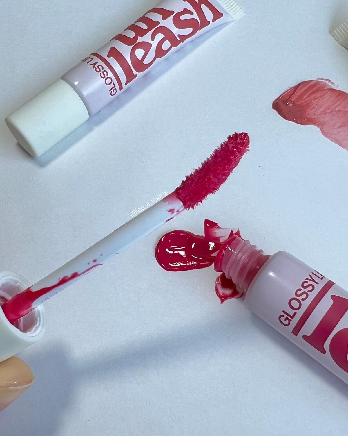 ノンスティッキーダズルティント/unleashia/リップティントを使ったクチコミ(7枚目)