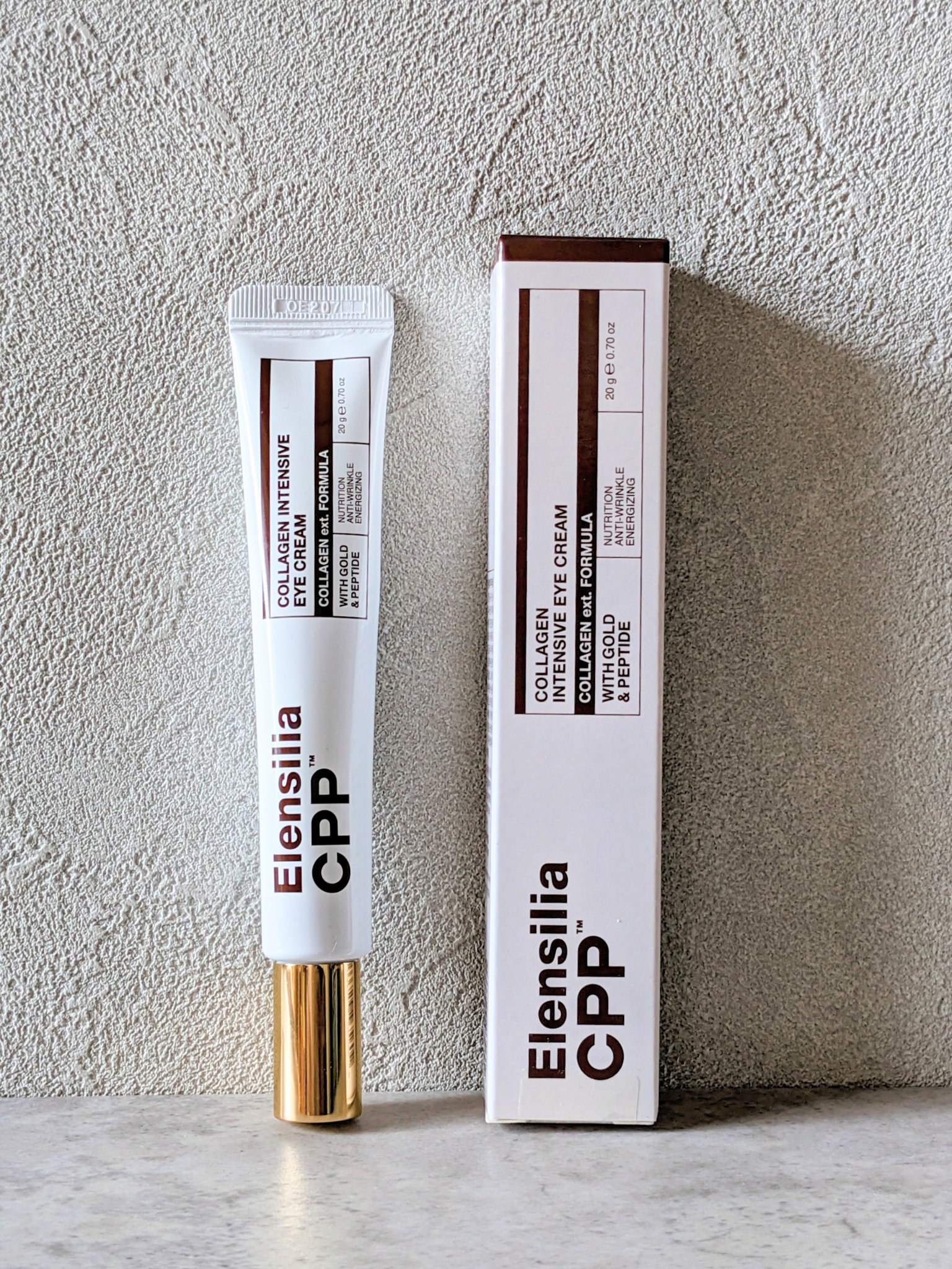 エレンシリア cpp コラーゲン 80 インテンシブ アイクリーム/Elensilia/アイケア・アイクリームを使ったクチコミ（1枚目）