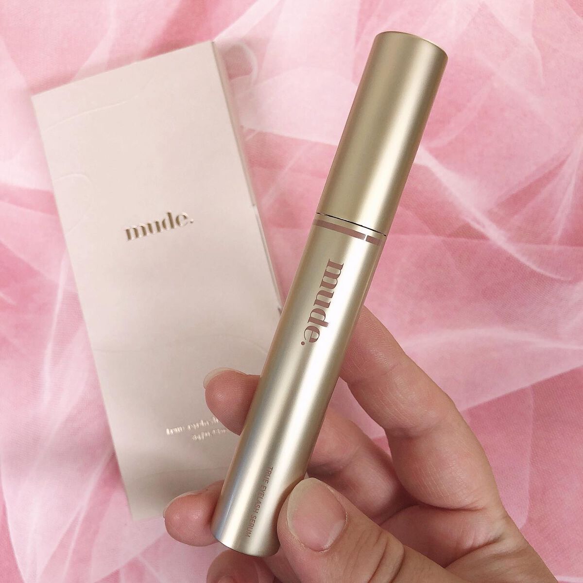 トゥルーアイラッシュセラム/mude/まつげ美容液を使ったクチコミ(1枚目)