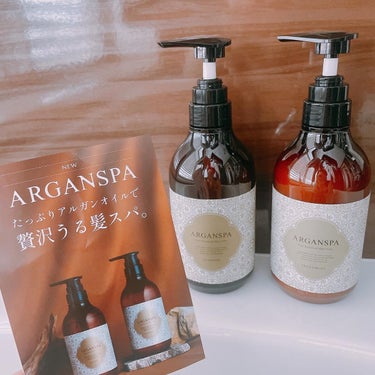 ARGANSPA  シャンプー&トリートメント/ARGANSPA/シャンプー・コンディショナーを使ったクチコミ（2枚目）