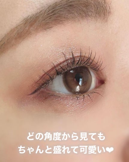 Cherry moon 1Month/OLENS/カラーコンタクトレンズを使ったクチコミ(8枚目)