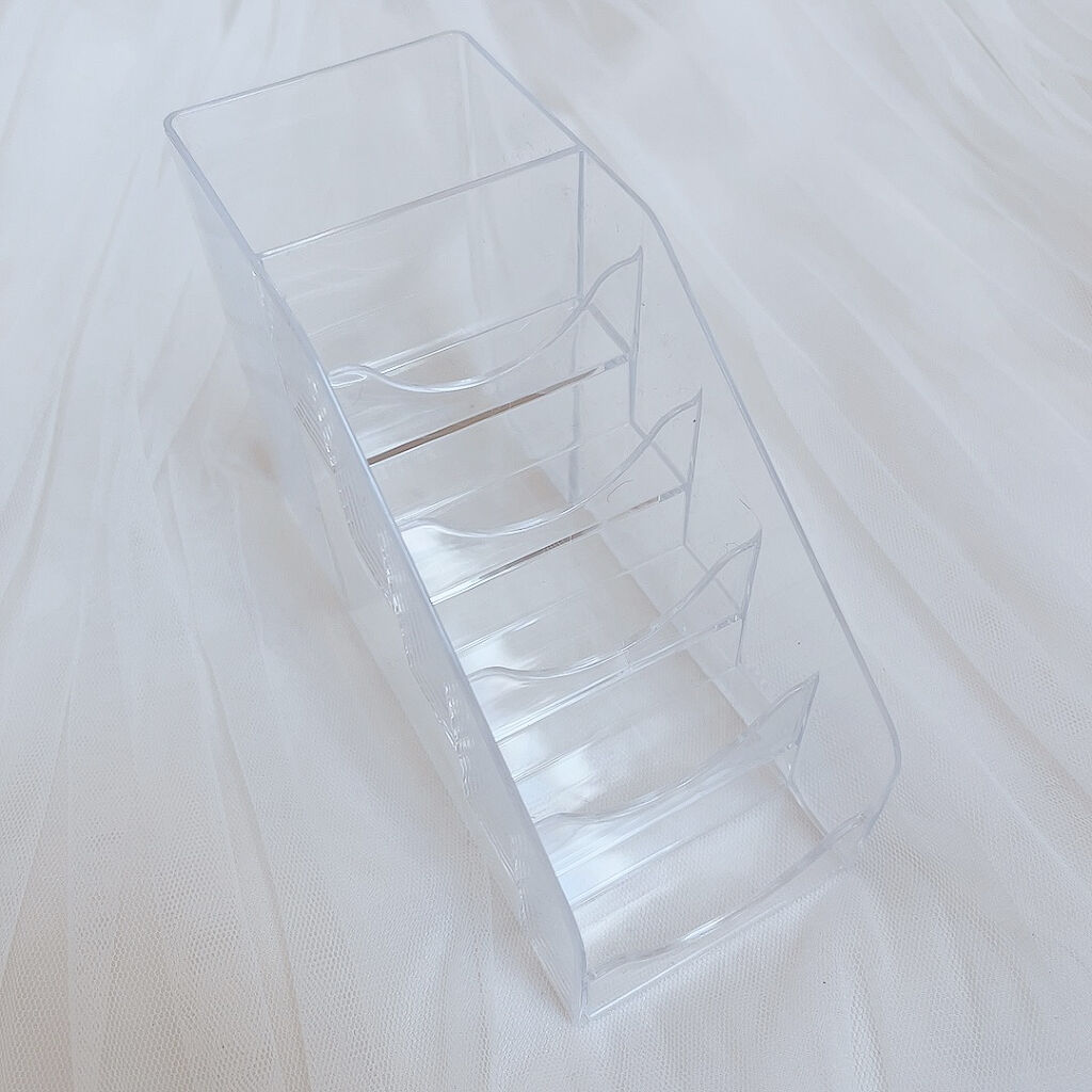 コスメスタンド（スリム、アイシャドウ）/DAISO/その他を使ったクチコミ（3枚目）