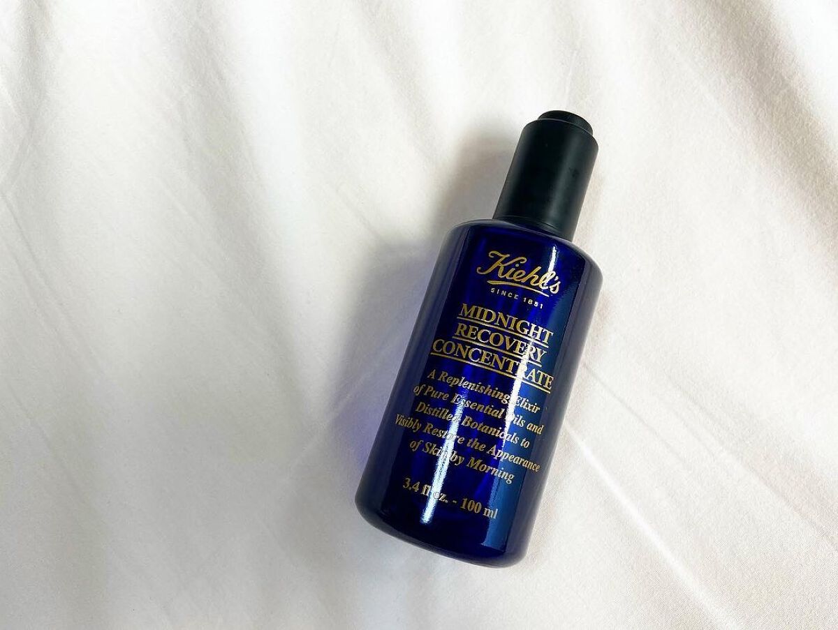 キールズ ミッドナイトボタニカル コンセントレート/Kiehl's/フェイスオイルを使ったクチコミ(1枚目)