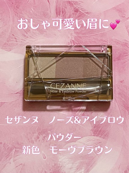 ノーズ&アイブロウパウダー/CEZANNE/パウダーアイブロウを使ったクチコミ(1枚目)