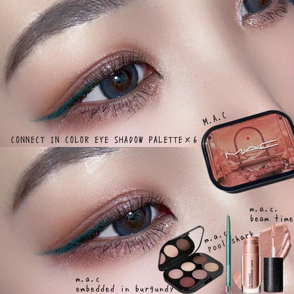 コネクト イン カラー アイシャドウ パレット × 6/M・A・C/アイシャドウパレットを使ったクチコミ(1枚目)