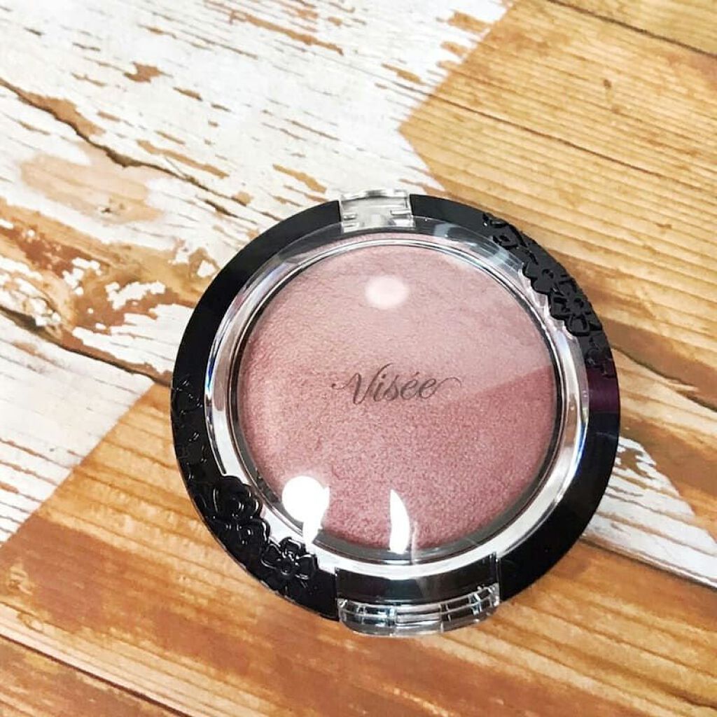 リシェ フォギーオン チークス RD400 クラシックレッド/Visée/パウダーチークを使ったクチコミ（1枚目）