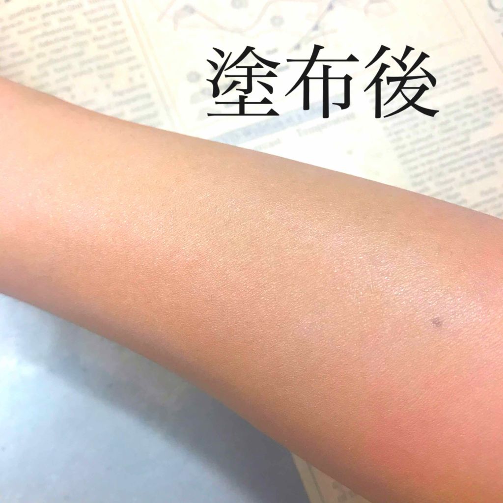 トーンアップボディジェル   ミルクホワイト/モウシロ/化粧下地を使ったクチコミ（3枚目）