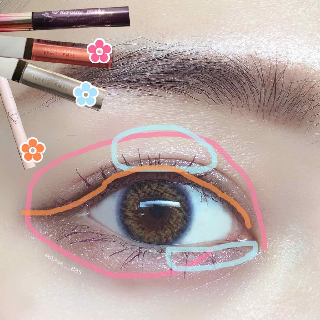 ロング&カールマスカラ アドバンストフィルム/ヒロインメイク/マスカラを使ったクチコミ(4枚目)