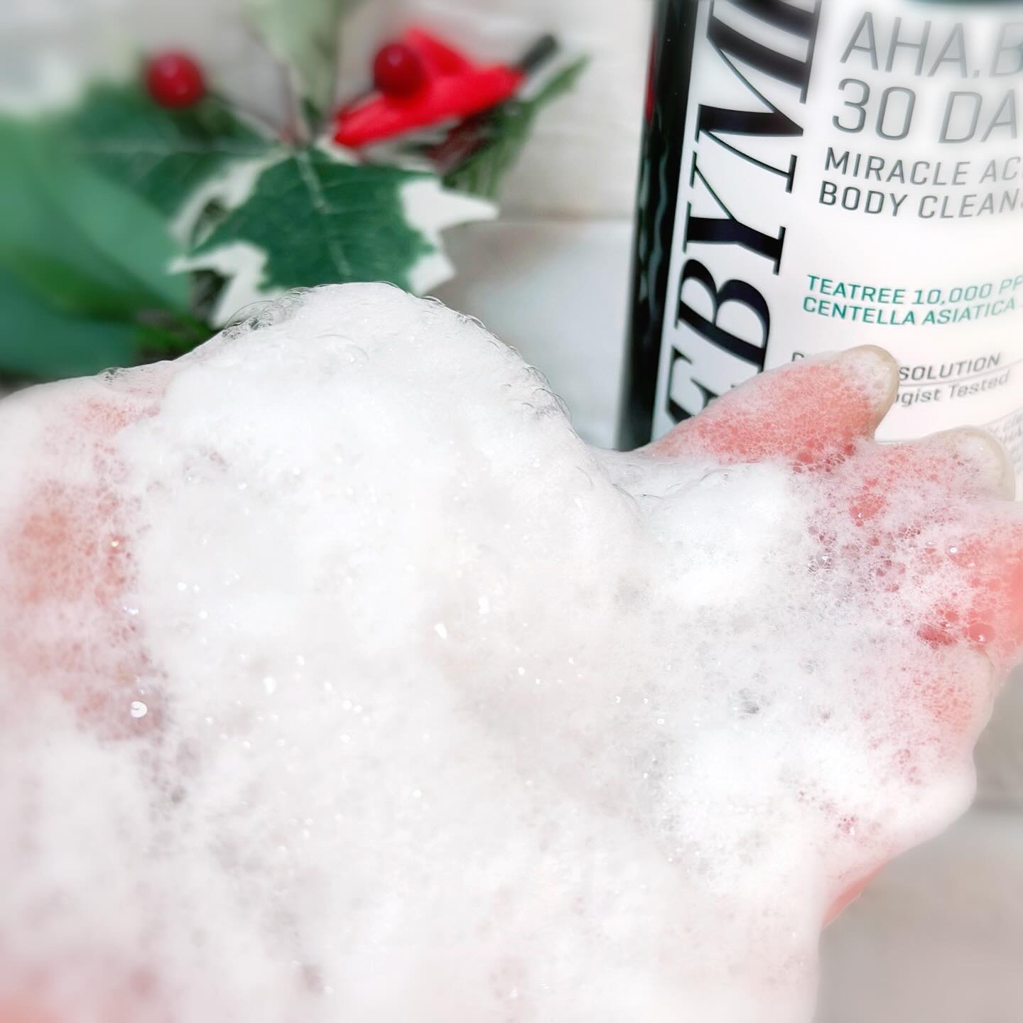 AHA·BHA·PHA 30デイズミラクルアクネボディクレンザー/SOME BY MI/ボディソープを使ったクチコミ（3枚目）