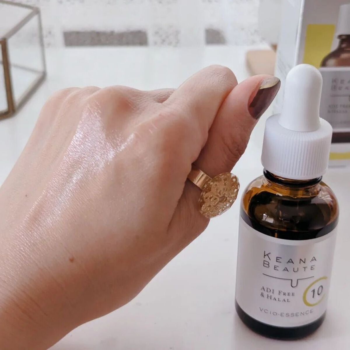 ケアナボーテ VC10 濃美容液/ケアナボーテ/美容液を使ったクチコミ(6枚目)