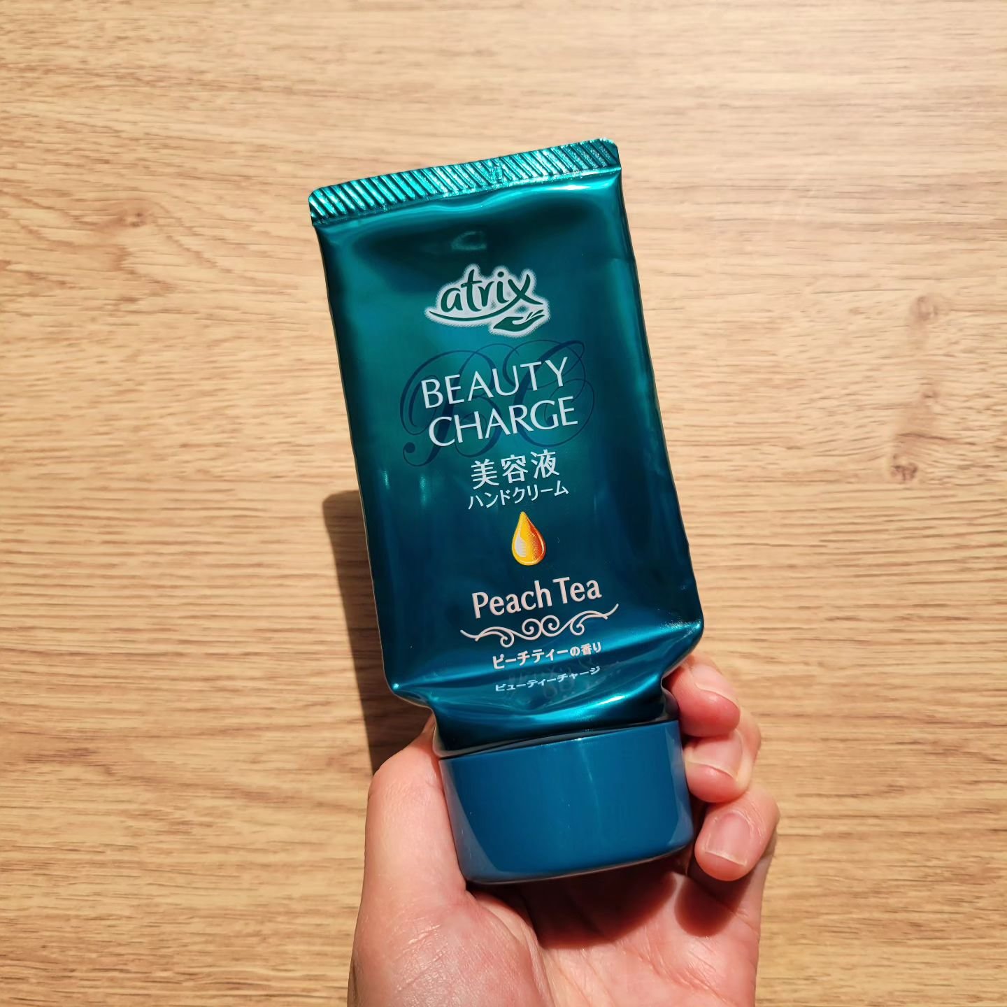 ビューティーチャージ ピーチティーの香り/アトリックス/ハンドクリームを使ったクチコミ（1枚目）