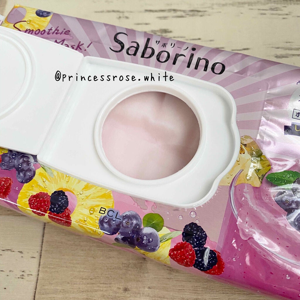 目ざまシート べリースムージーの香り/サボリーノ/シートマスク・パックを使ったクチコミ(2枚目)