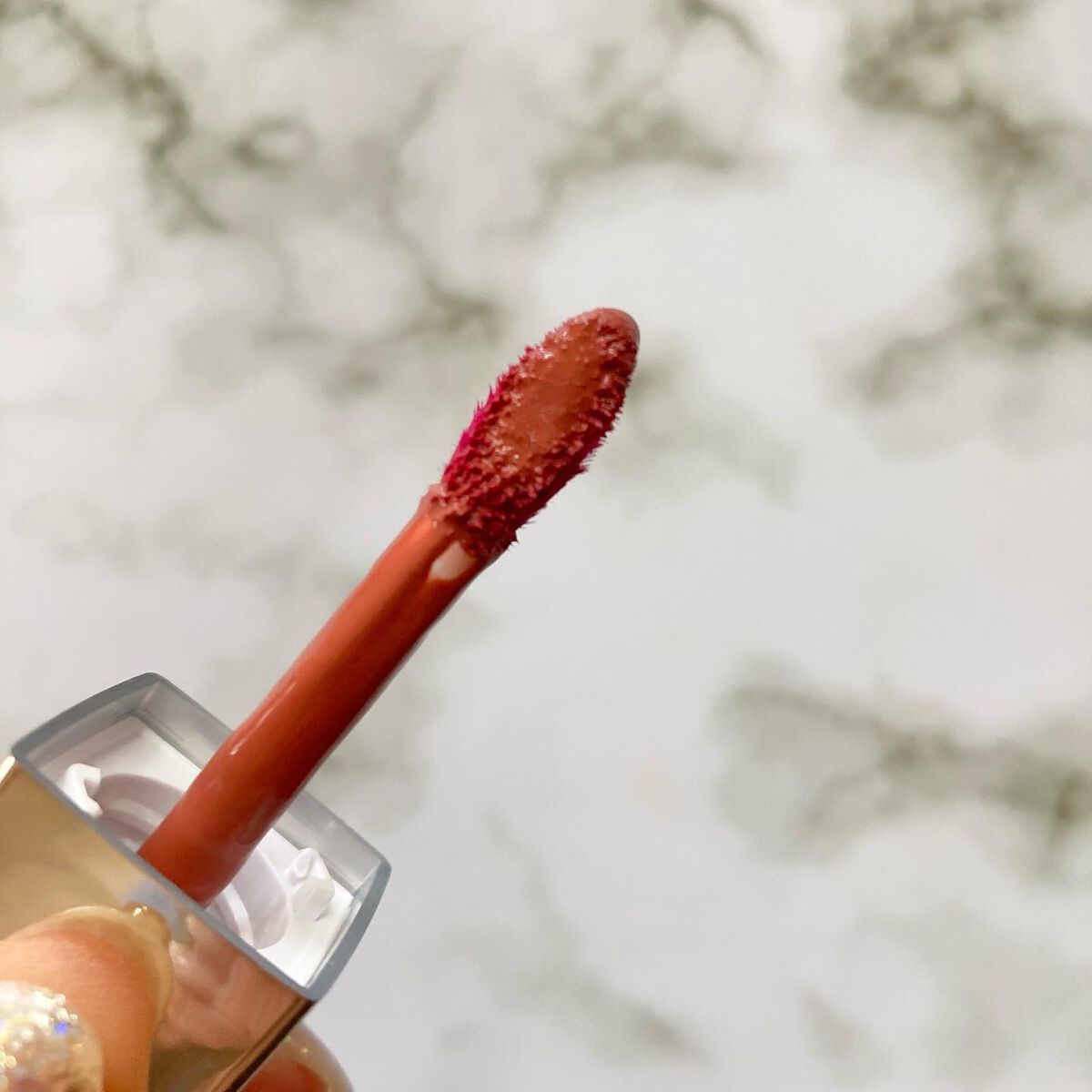 ピュア リップ ティント 05 Spiced Brick/SNIDEL BEAUTY/リップティントを使ったクチコミ（2枚目）