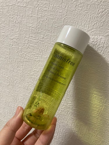 アップルシード リップ＆アイメイク リムーバー/innisfree/ポイントメイクリムーバーを使ったクチコミ（1枚目）