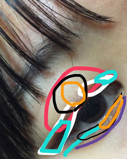 プレイカラー アイシャドウ/ETUDE/アイシャドウパレットを使ったクチコミ(3枚目)