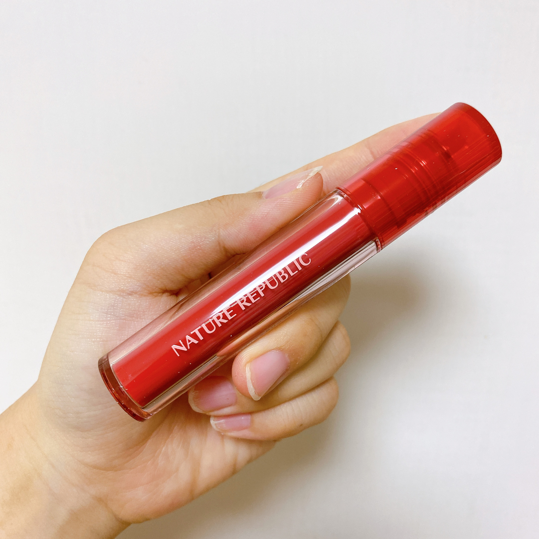 バイフラワーグラスデューティント/ネイチャーリパブリック/リップティントを使ったクチコミ（1枚目）