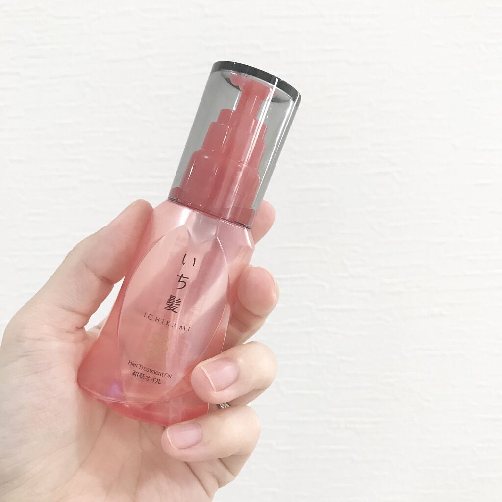 和草オイル/いち髪/ヘアオイルを使ったクチコミ（1枚目）