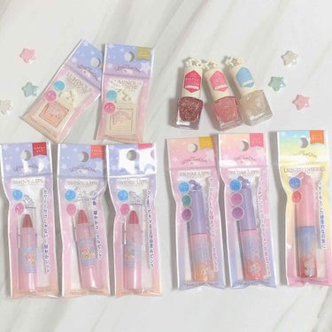 Lala on LIPS 「100円ショップのセリアから⭐️キキララ💫コラボコスメ登場💖こ..」（2枚目）