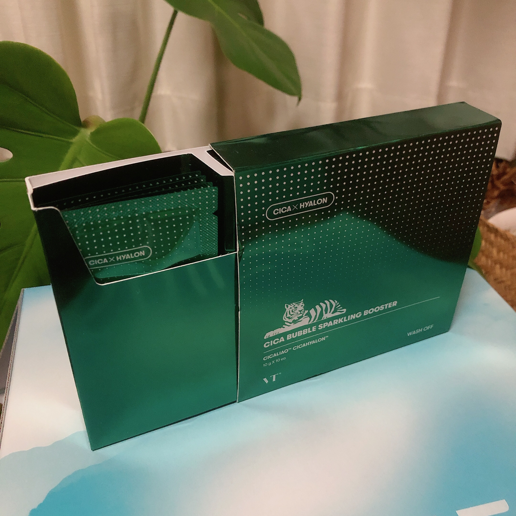 CICA バブルスパークリングブースター/VT/洗い流すパック・マスクを使ったクチコミ（2枚目）