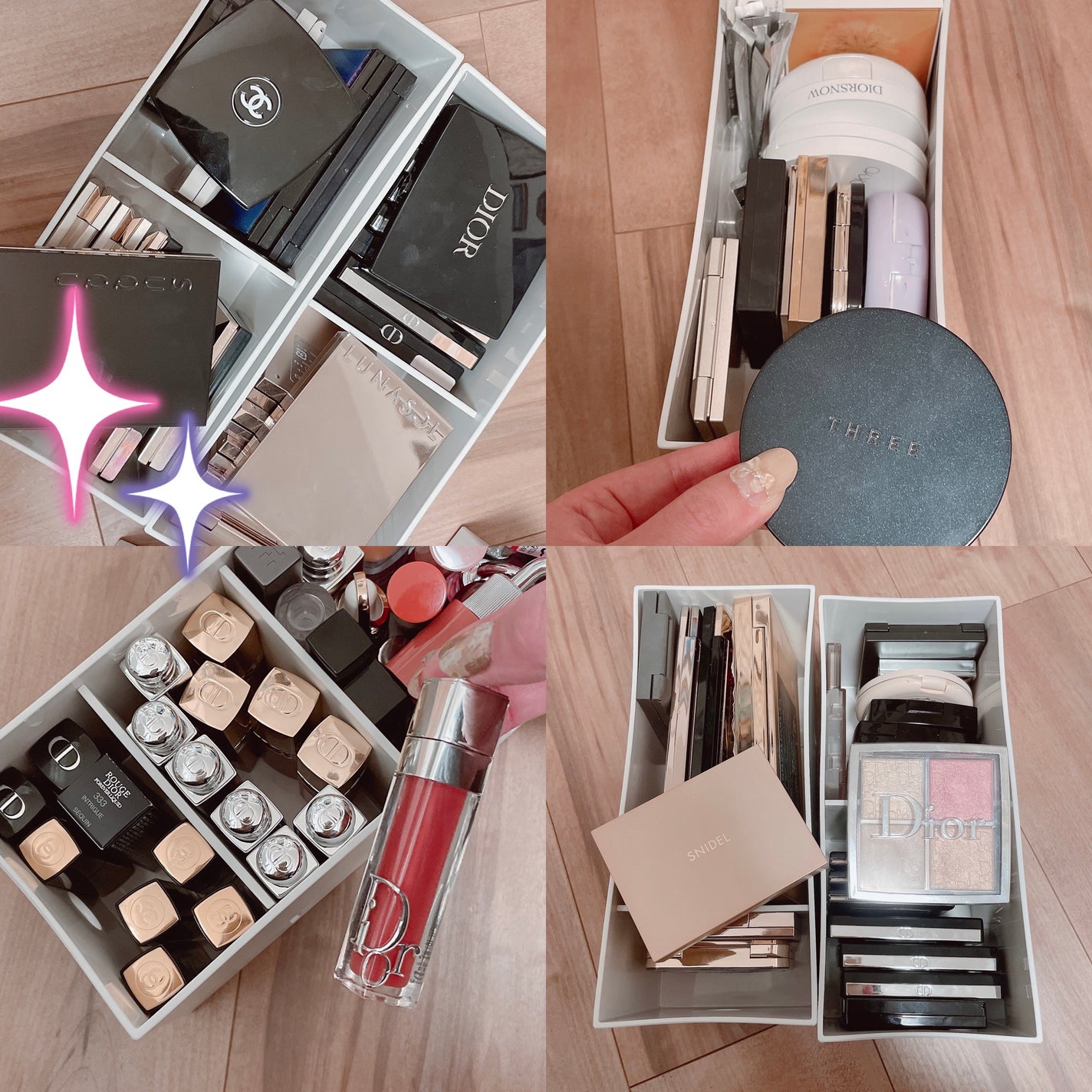 ポリプロピレン小物収納ボックス3段・A4タテ/無印良品/その他を使ったクチコミ(6枚目)