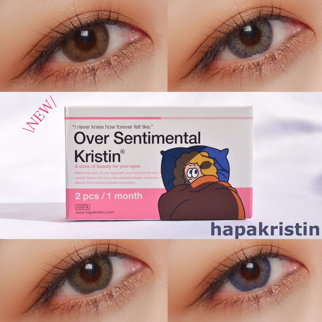 Over Sentimental Kristin/Hapa kristin/カラーコンタクトレンズを使ったクチコミ(1枚目)
