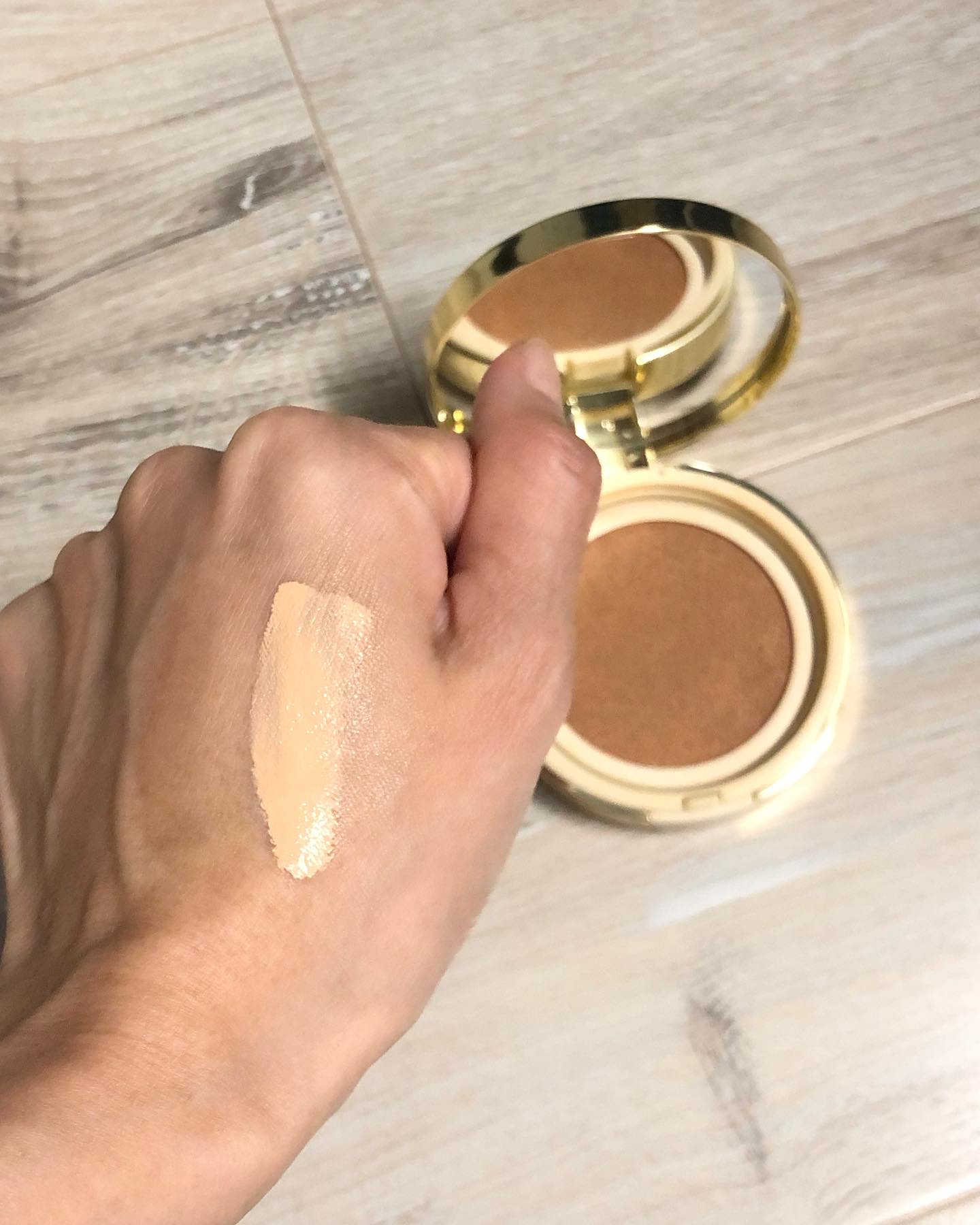 ルミナスフィット クッションファンデーション  02 ナチュラルオークル/ODELIA/クッションファンデーションを使ったクチコミ（3枚目）
