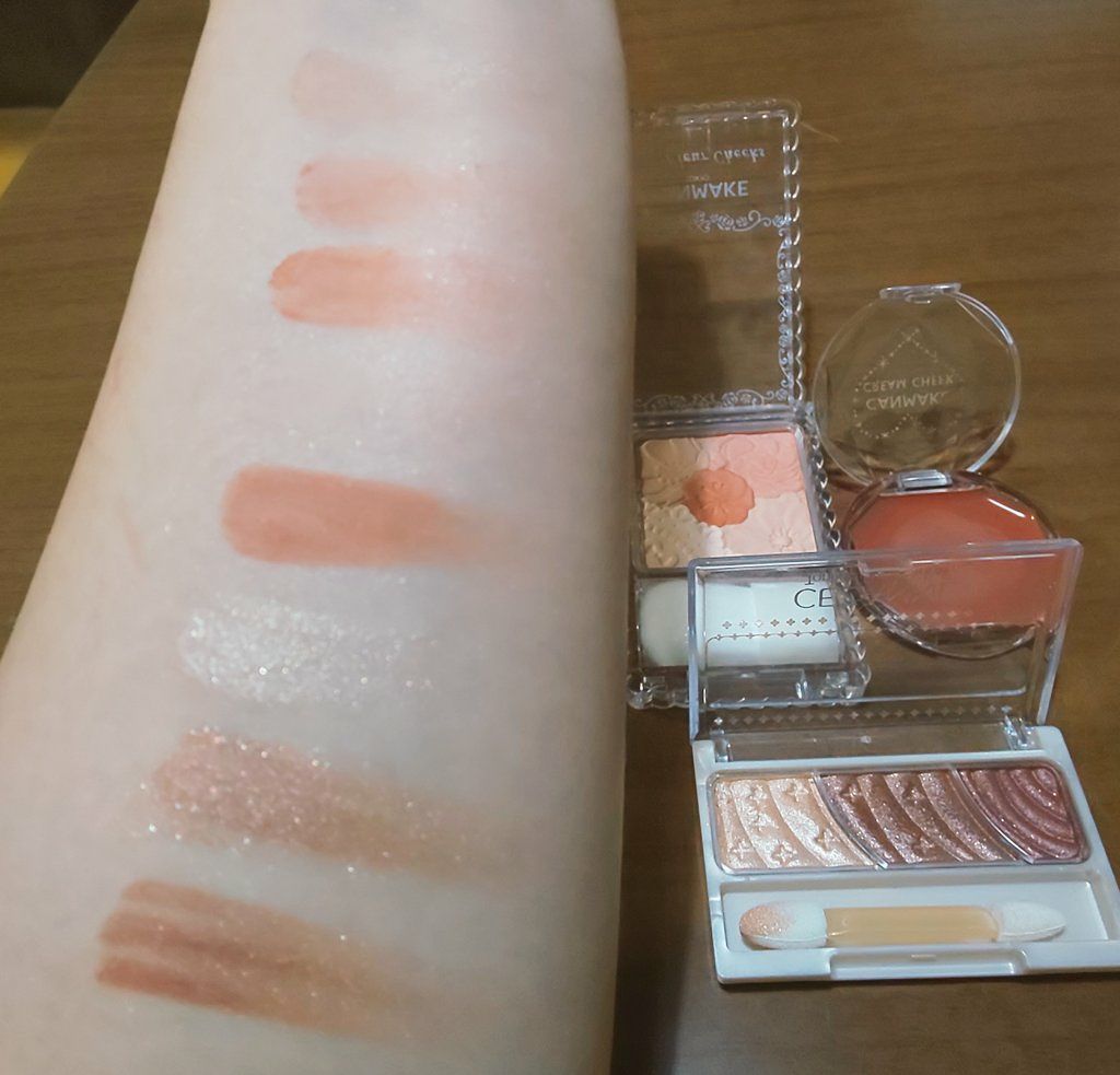 トーンアップアイシャドウ/CEZANNE/アイシャドウパレットを使ったクチコミ（2枚目）