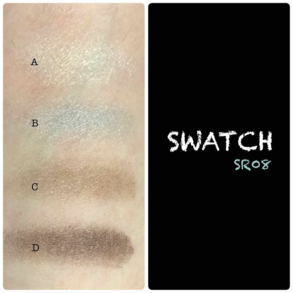 スキニーリッチシャドウ SR08 アクアティックブラウン/excel/アイシャドウパレットを使ったクチコミ（2枚目）