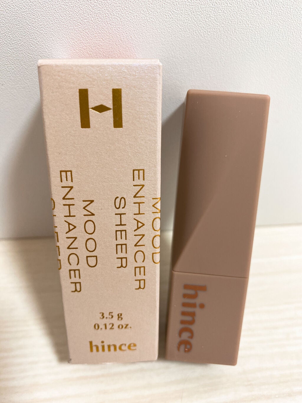 ムードインハンサーシアー/hince/口紅を使ったクチコミ(1枚目)