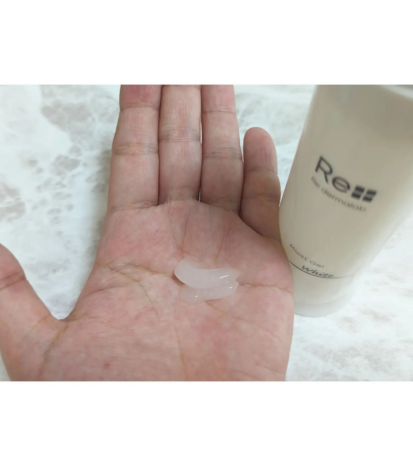 モイストゲルホワイト/Re dermalab/オールインワン化粧品を使ったクチコミ（3枚目）