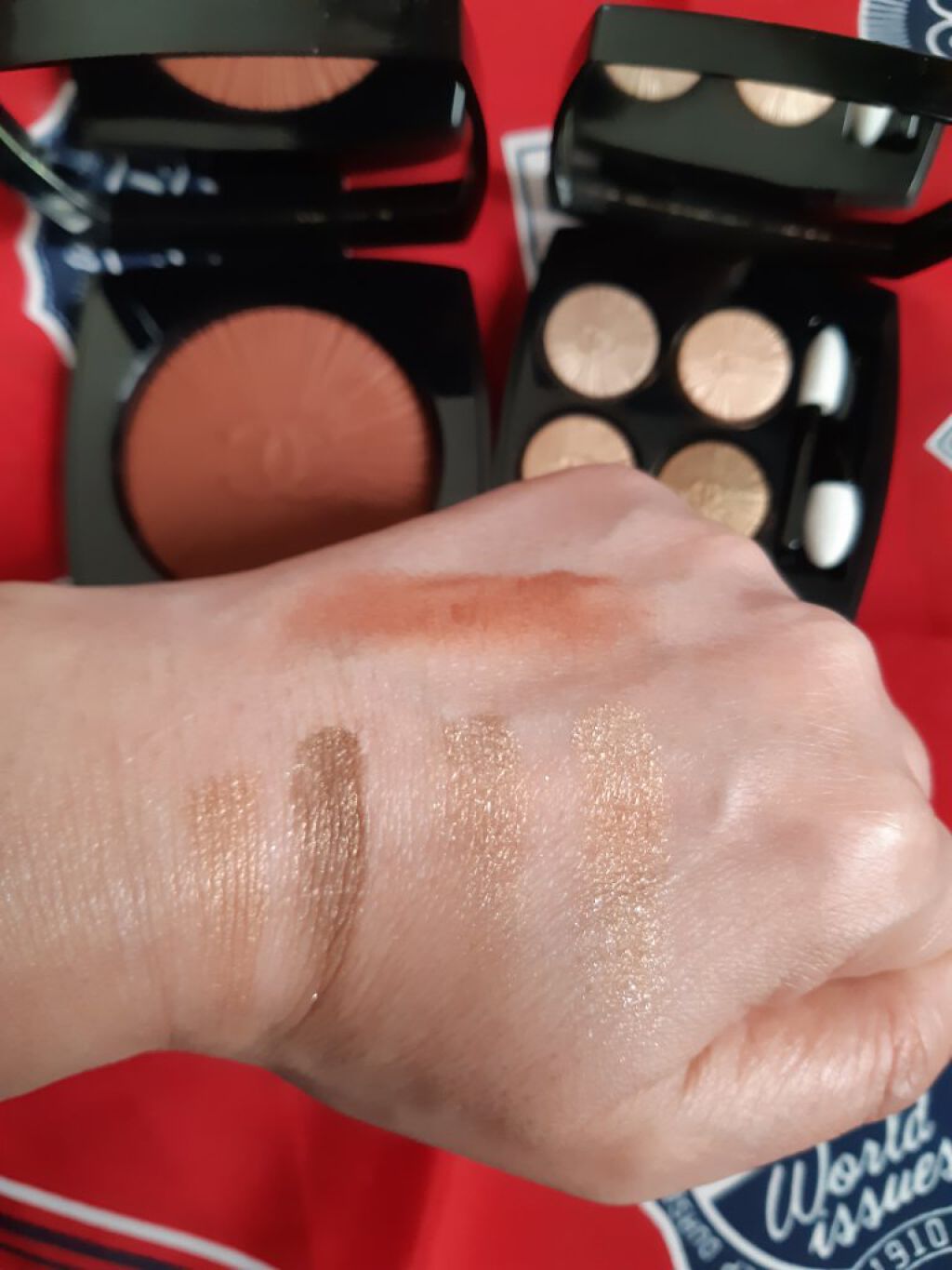 レ キャトル オンブル/CHANEL/アイシャドウパレットを使ったクチコミ（2枚目）