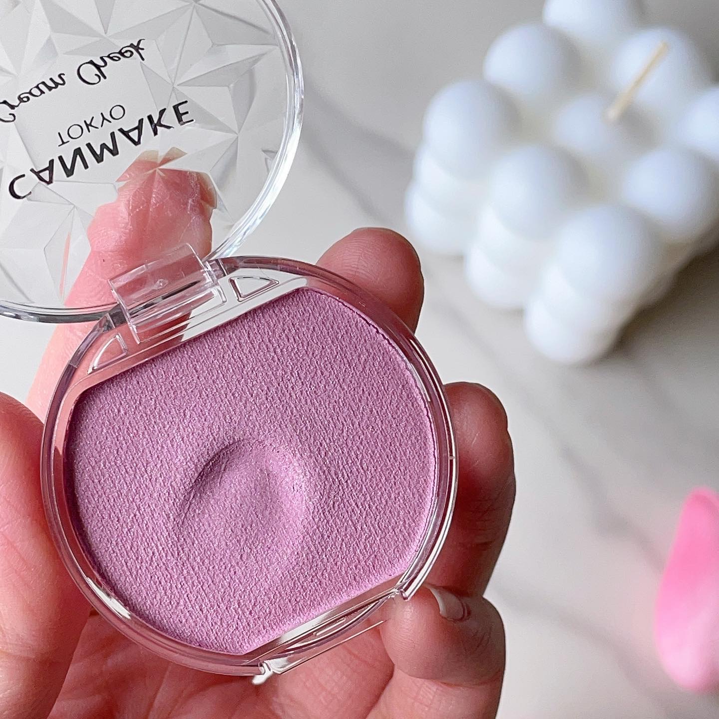 クリームチーク(パールタイプ)/キャンメイク/ジェル・クリームチークを使ったクチコミ（3枚目）