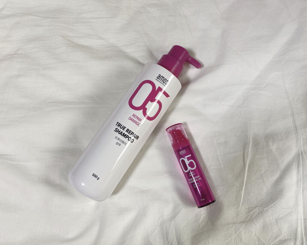 トゥルーリペア　シャンプー/amos PROFESSIONAL/サロンシャンプーを使ったクチコミ（1枚目）