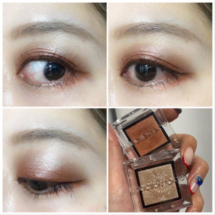 アディクション ザ アイシャドウ パール/ADDICTION/単色アイシャドウを使ったクチコミ(4枚目)