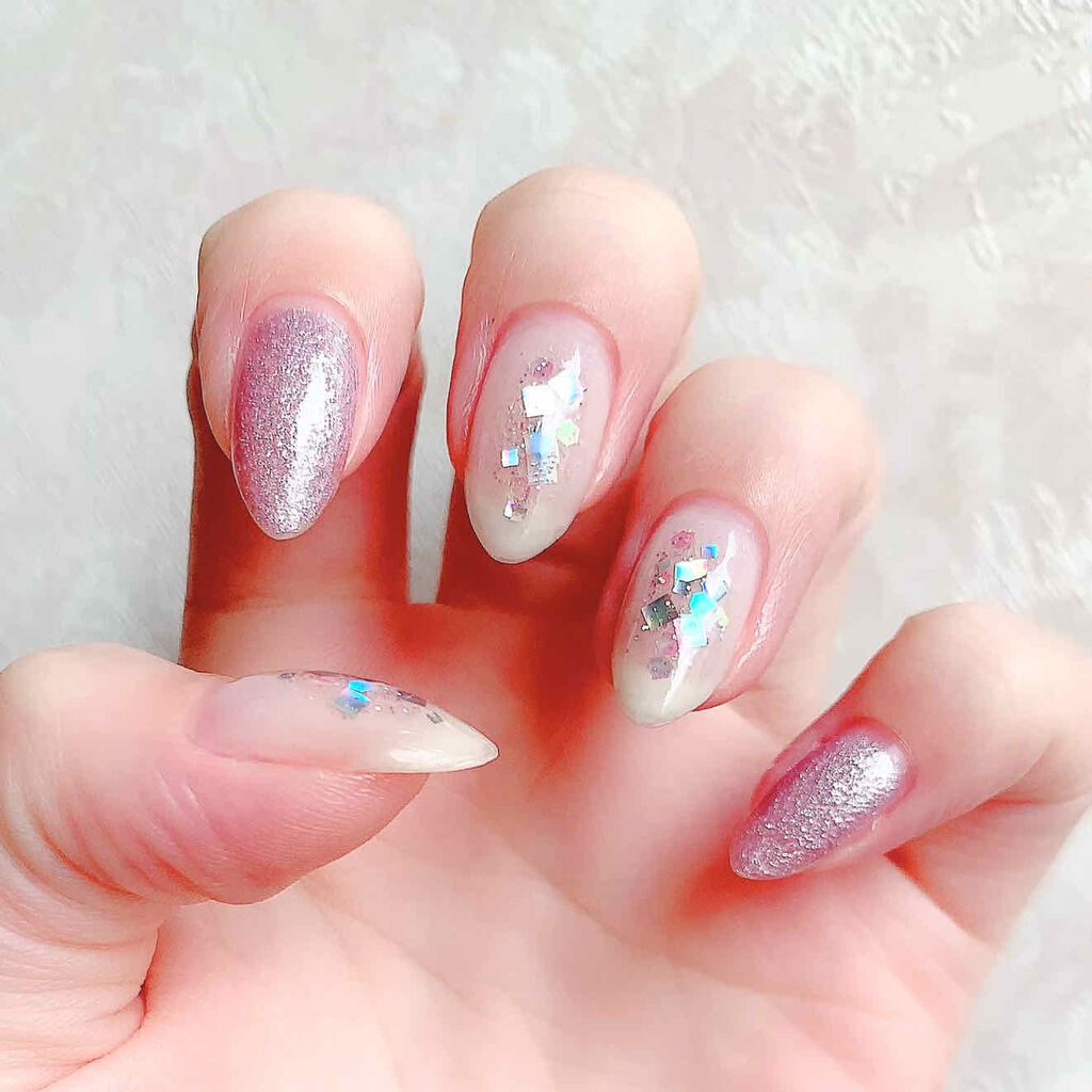 ボリュームジェルトップコート/ネイルネイル/ネイルトップコートを使ったクチコミ（3枚目）