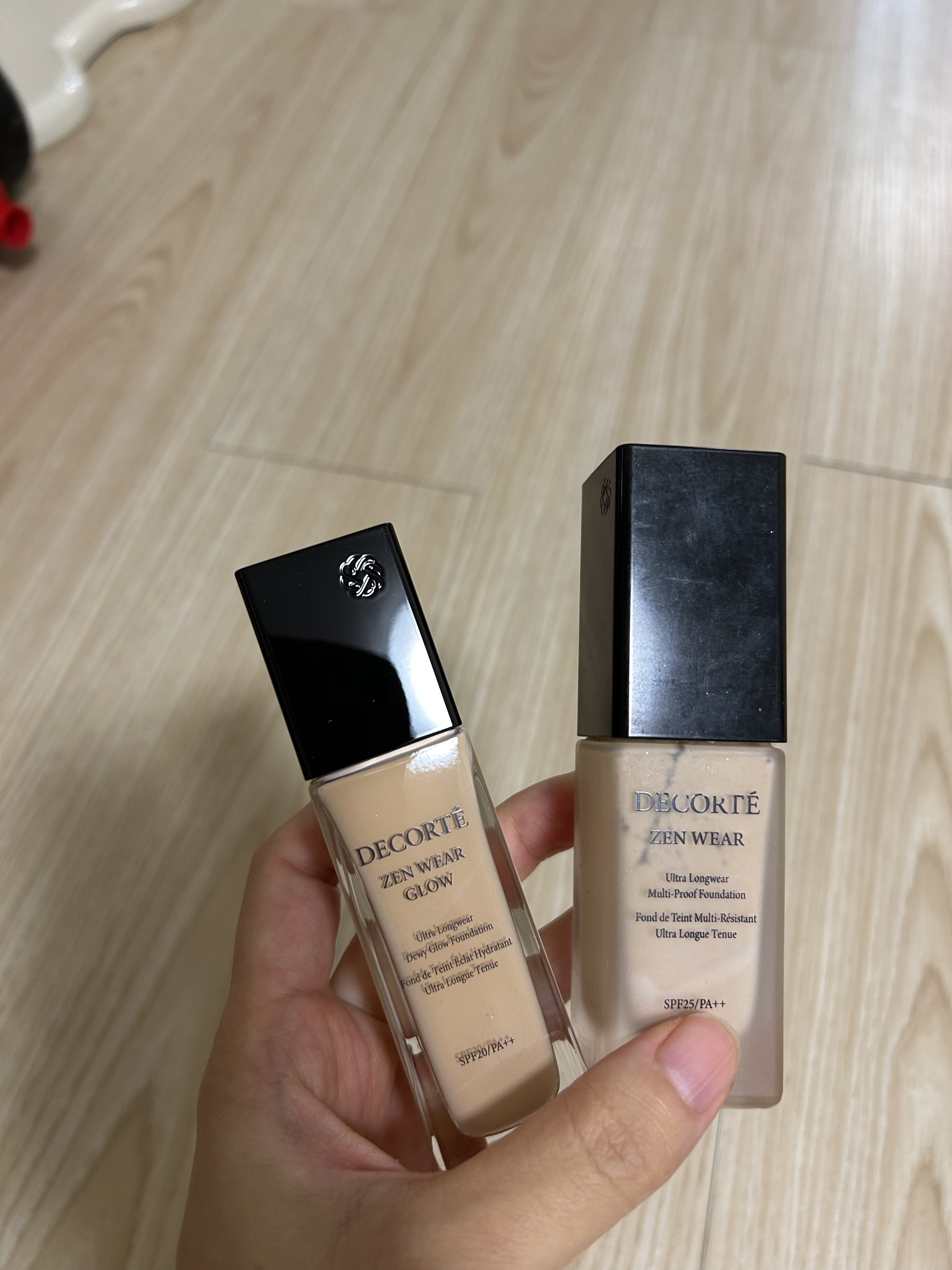 ゼン ウェア グロウ N26/DECORTÉ/リキッドファンデーションを使ったクチコミ（1枚目）