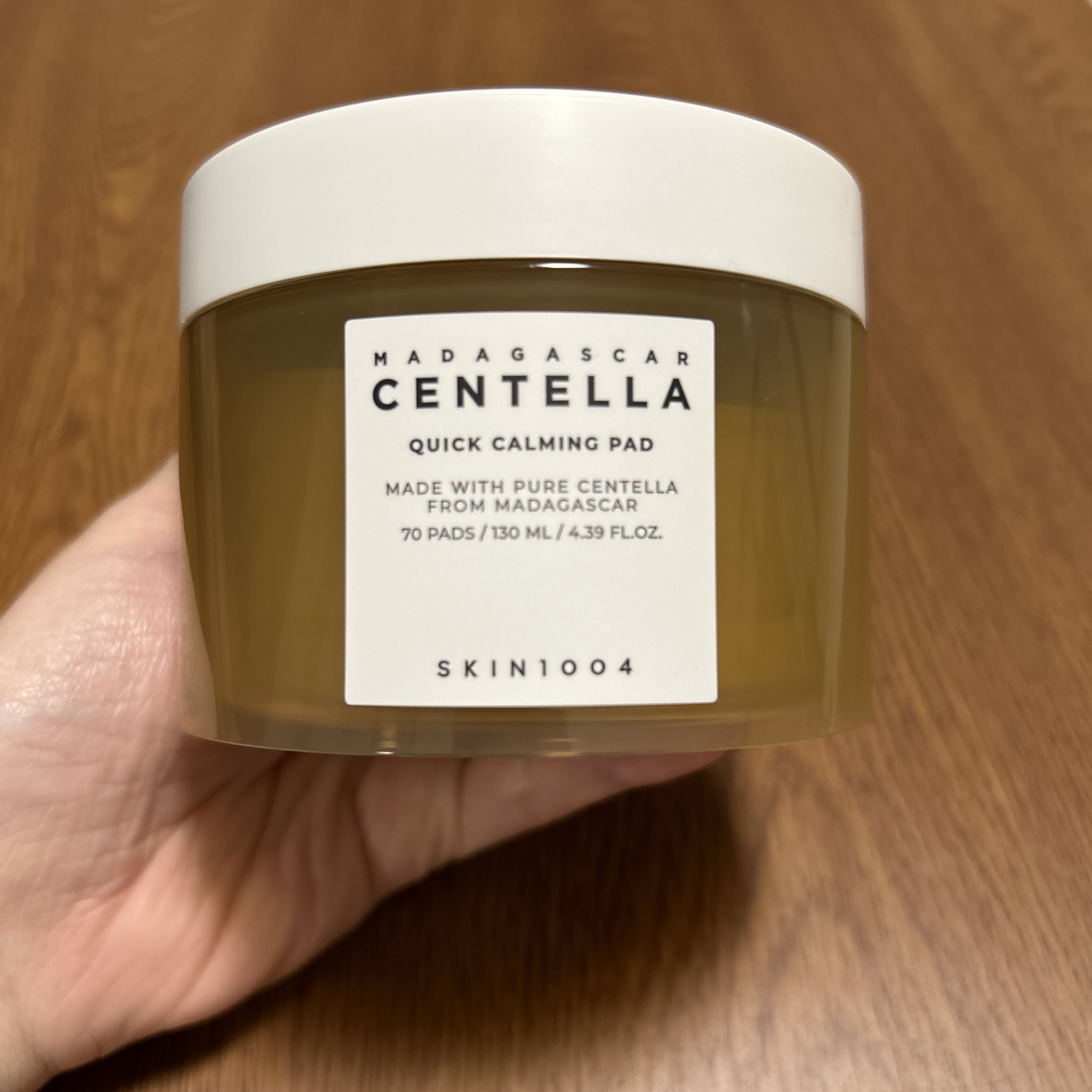 センテラ クイックカーミングパッド/SKIN1004/トナーパッドを使ったクチコミ（1枚目）