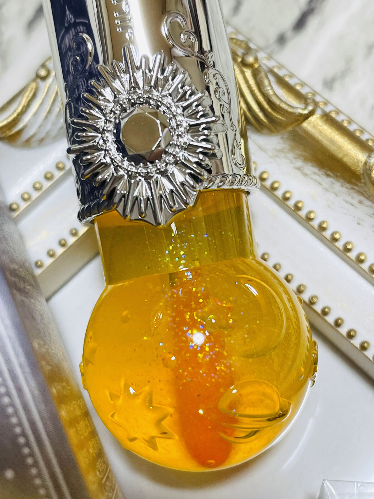 ステラーチャーム　リップオイル/JILL STUART/口紅を使ったクチコミ（2枚目）