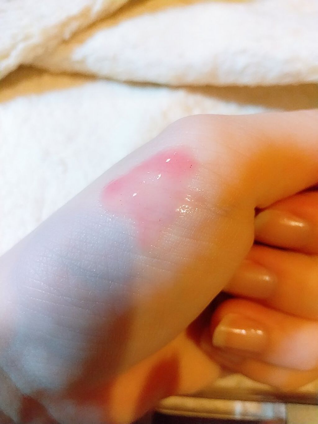 UR GLAM LIP OIL/U R GLAM/リップグロスを使ったクチコミ(5枚目)