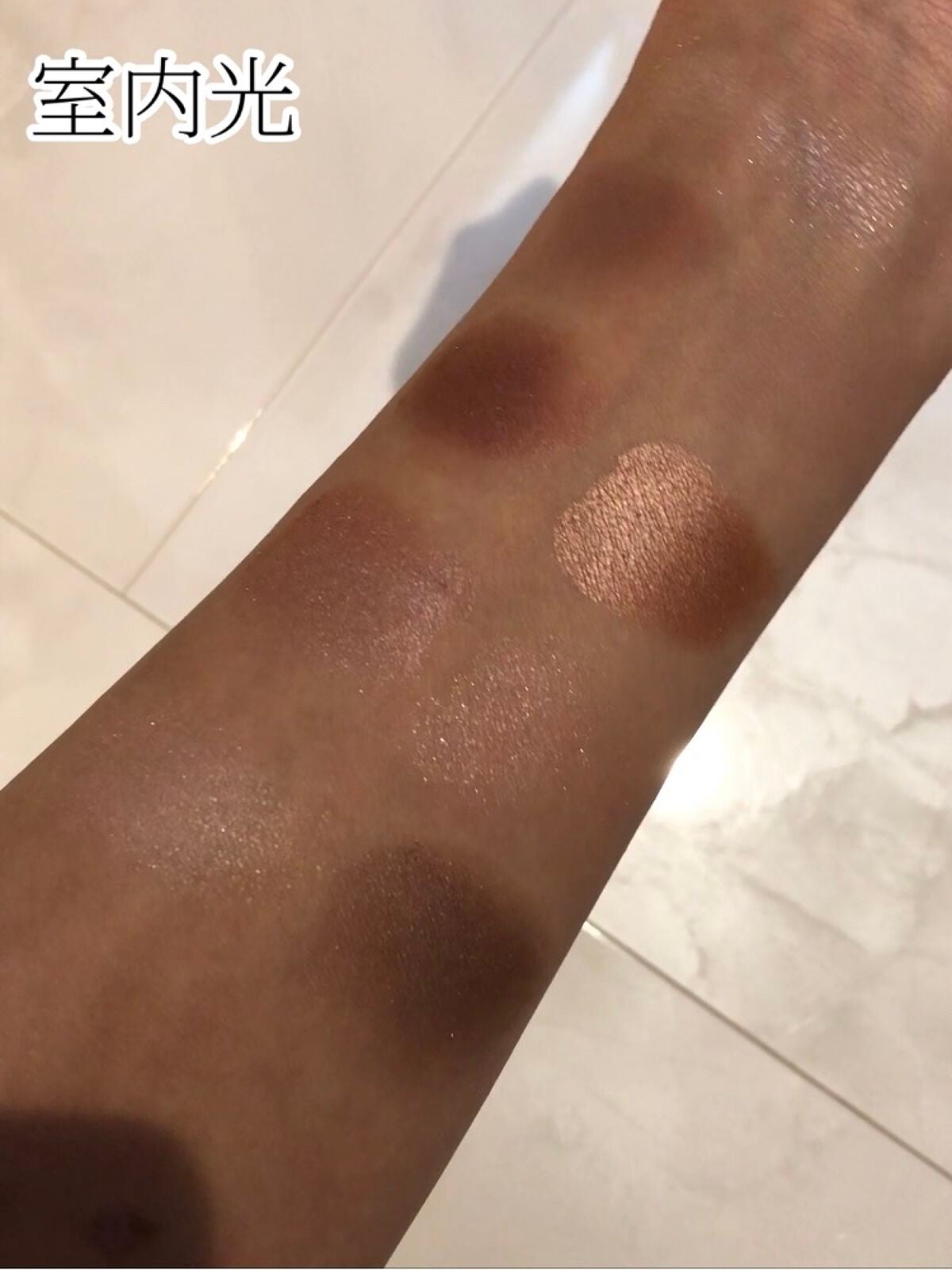 UR GLAM BLOOMING EYE COLOR PALETTE/U R GLAM/アイシャドウパレットを使ったクチコミ(4枚目)