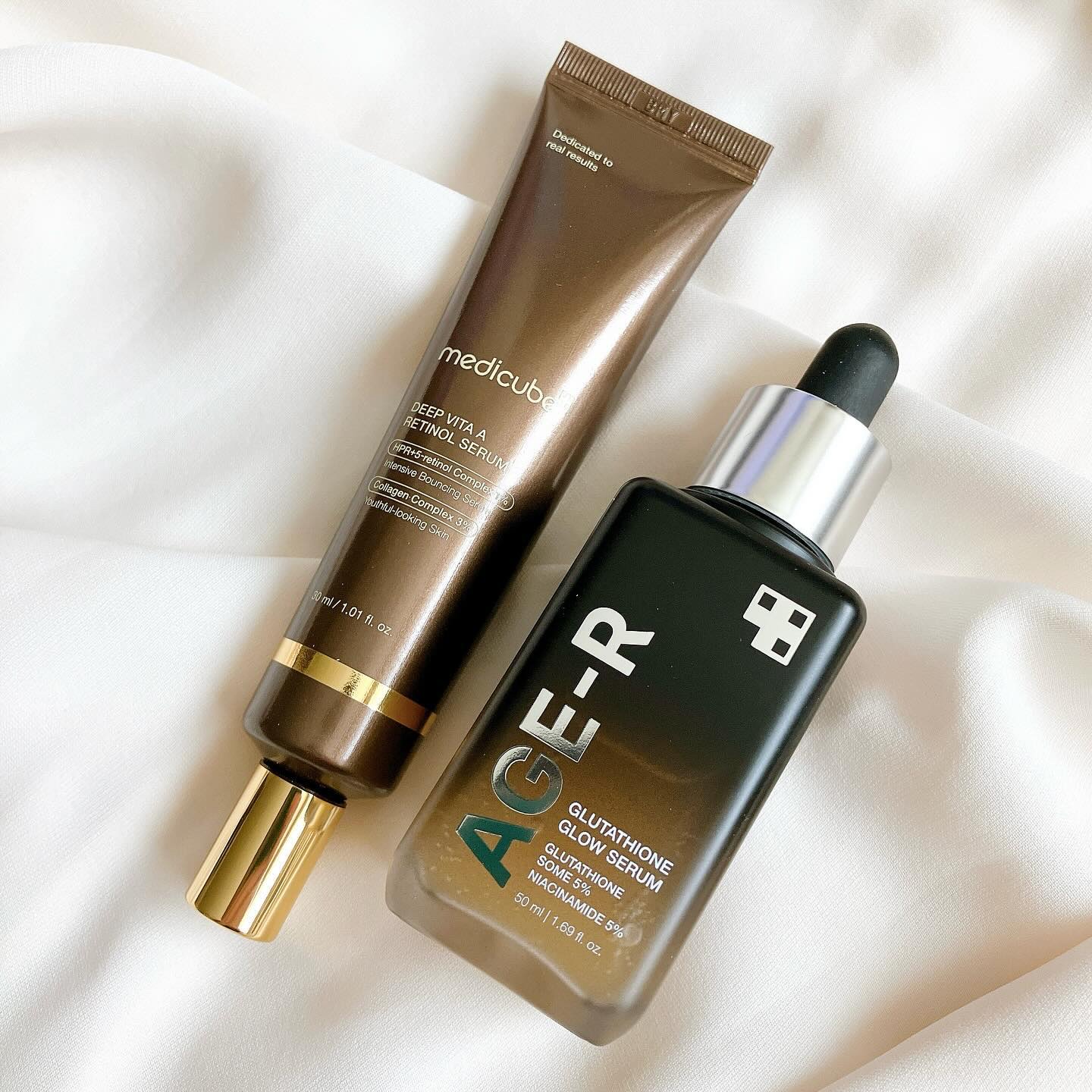 ディープビタAレチノールセラム/MEDICUBE/美容液を使ったクチコミ（2枚目）