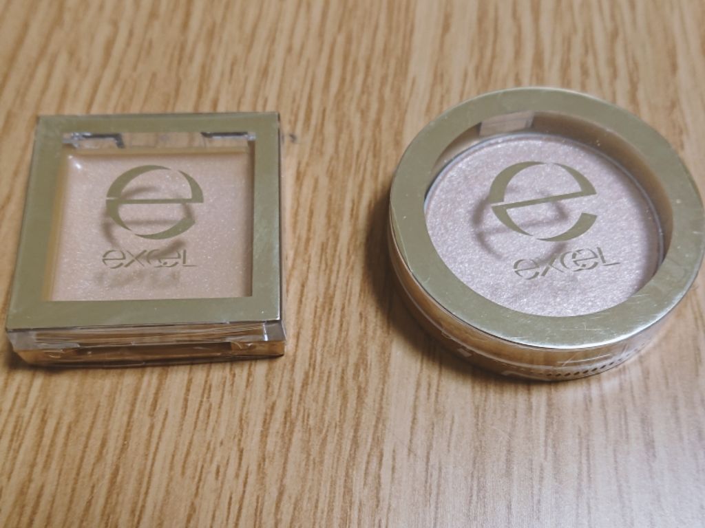 シャイニーシャドウ N/excel/単色アイシャドウを使ったクチコミ（1枚目）