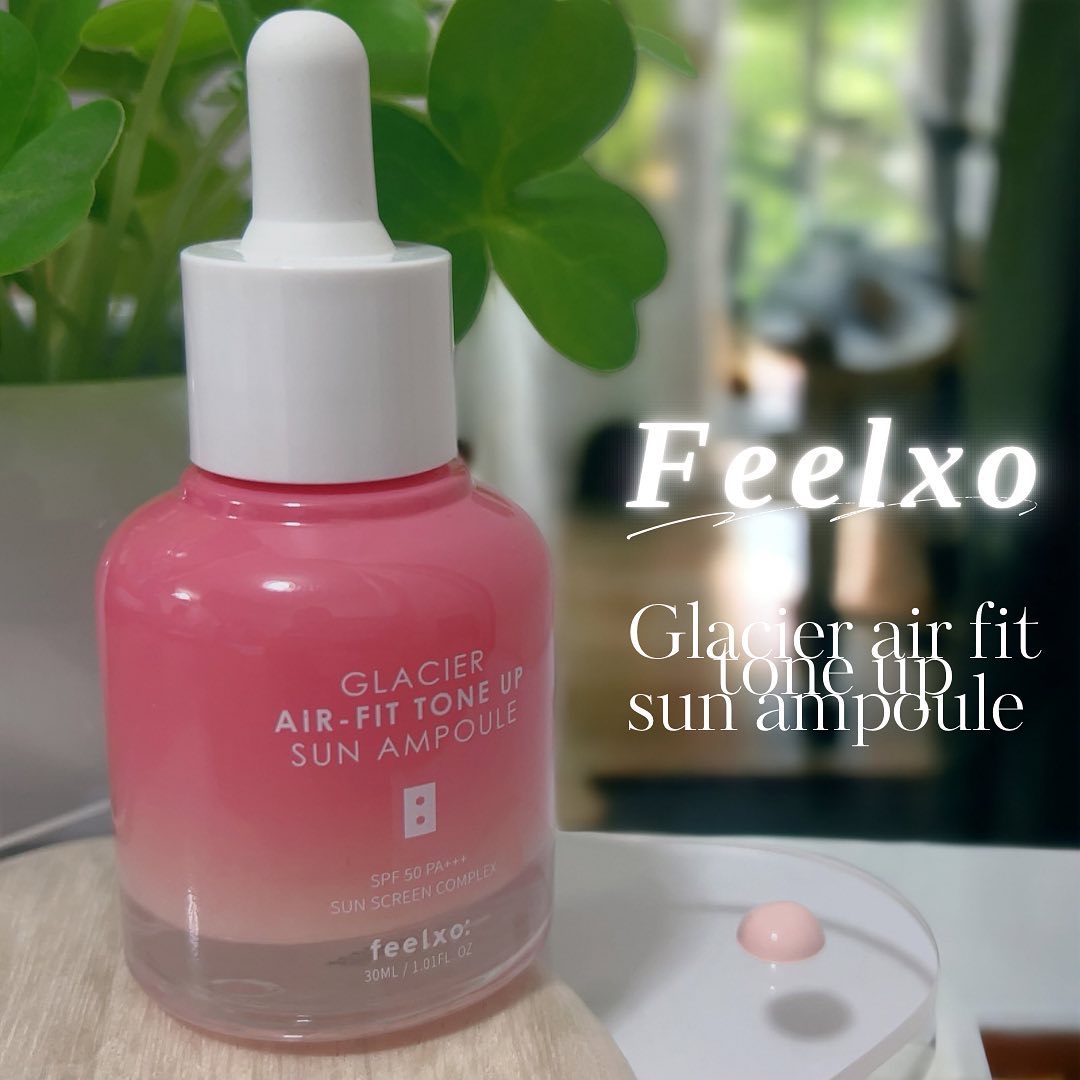 ピルソ グラシアエアフィットトーンアップサンアンプル SPF50 PA+++/feelxo/化粧下地を使ったクチコミ（1枚目）